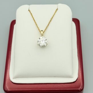 2.03 Ct VVS2 D lab Grown Diamond