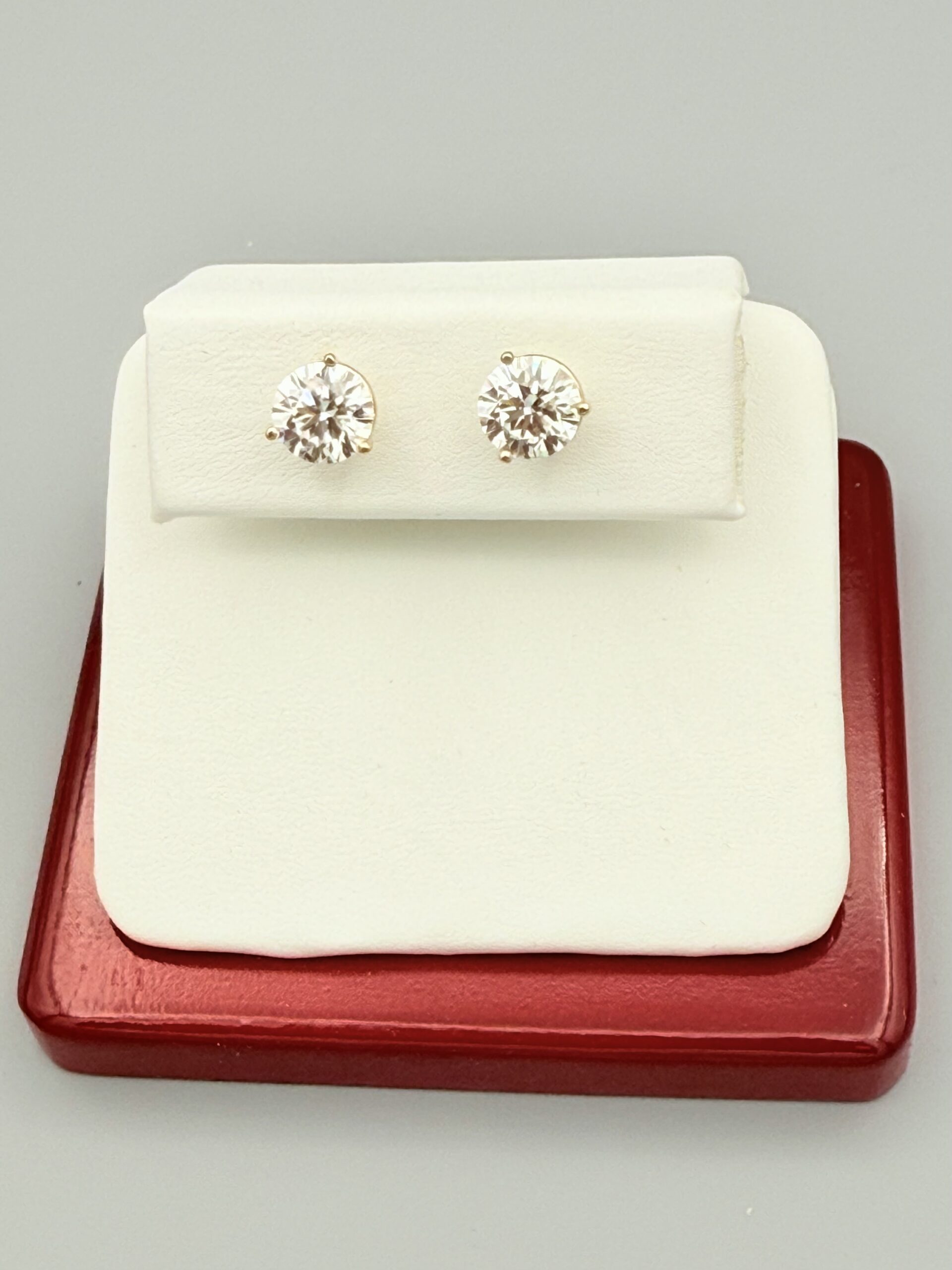 IMG_5679 Lab Grown Diamonds 4.16 Total VVS2 D Stud Earring